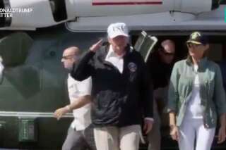 La très étrange vidéo publiée par Trump pour résumer sa visite à Porto Rico