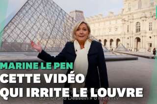 La vidéo de Marine Le Pen au Louvre tournée 