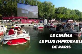 Paris Plages: le cinéma flottant fait le plein