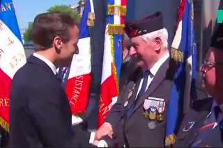 Un vétéran conseille Macron en pleine cérémonie du 8 mai: 