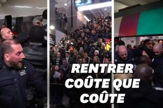 Grève SNCF: scènes de tension à la gare du nord pour rentrer chez soi