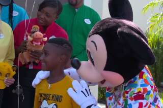 Un voyage à Disney offert à l'enfant qui a aidé les évacués de l'ouragan