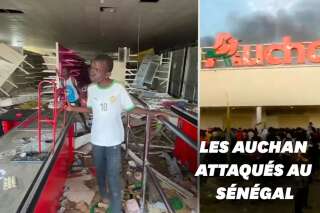 Au Sénégal, les magasins Auchan sont la cible des manifestants