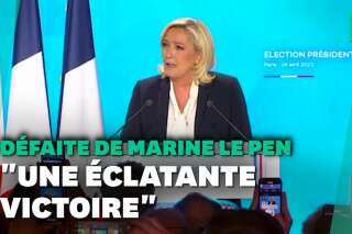 Résultats présidentielle: Marine Le Pen salue un score historique du RN, et pense à la suite