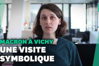Emmanuel Macron à Vichy, une visite historique et politique