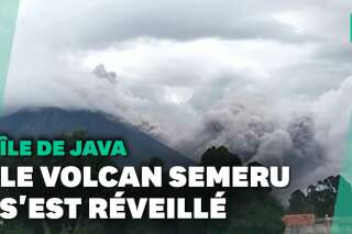 Les images de l'éruption du volcan Semeru en Indonésie