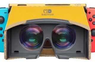 Avec la Nintendo Switch, on pourra se faire un casque VR en carton