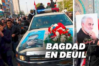 Avant son enterrement en Iran, Qassem Soleimani honoré en Irak