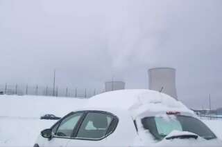 À Cattenom en Moselle, les fortes neiges sont d'origine... nucléaire