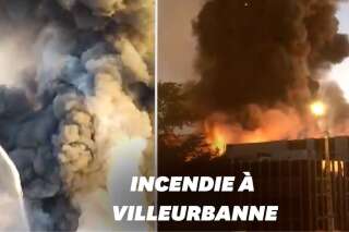 À Villeurbanne, un incendie spectaculaire ravage un incubateur de start-up
