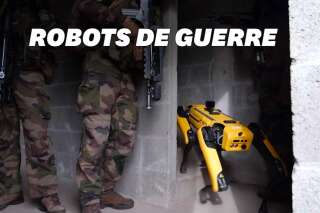 L'armée française teste le chien-robot 