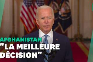 Joe Biden assume le retrait américain d'Afghanistan