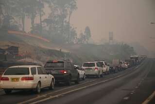 Face aux incendies, l'Australie évacue des milliers de personnes