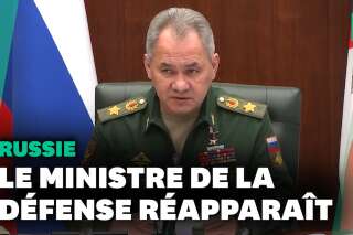 Le ministre de la Défense de Vladimir Poutine réapparait dans une vidéo