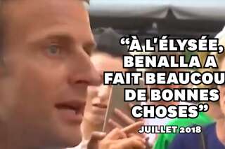 Ce que disait Macron de l'affaire Benalla contredit par le Sénat