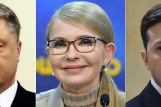 Ukraine: Volodymyr Zelensky et le président Porochenko qualifiés au second tour