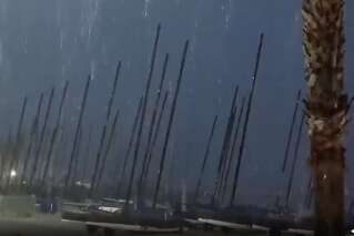 Marseille face à de violents orages et des inondations