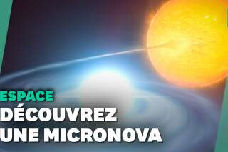 Voici une micronova, un tout nouveau type d'explosion stellaire
