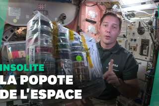 Thomas Pesquet dévoile son garde-manger dans l'ISS