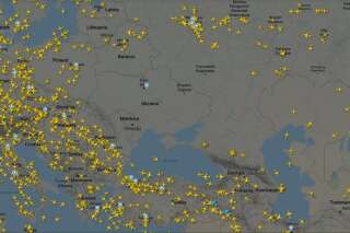 L'Ukraine voit son espace aérien vidé après la déclaration de guerre de Poutine
