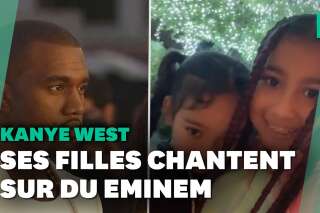 Les filles de Kanye West et Kim Kardashian rappent un classique d'Eminem