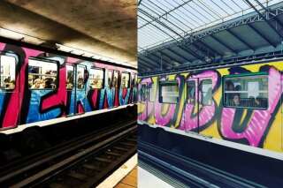Vernon Subutex tagué sur un métro parisien pour une campagne jugée 