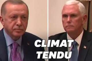 Pence et Erdogan gagnent la palme de la rencontre la plus froide