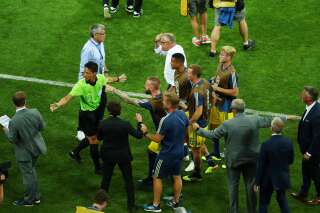 Allemagne-Suède: les joueurs suédois furieux des célébrations allemandes sous leur nez