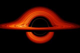 Cette représentation d'un trou noir par la NASA va vous hypnotiser