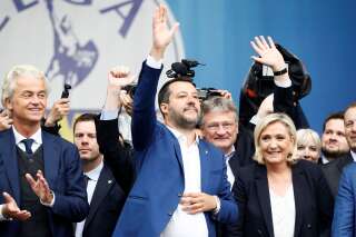 Marine Le Pen à la remorque de Matteo Salvini en Europe