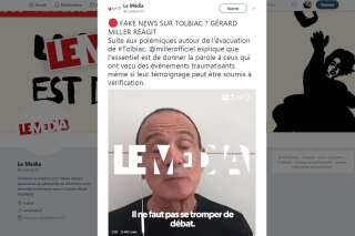 Gérard Miller tente de justifier la diffusion de la fake news sur l'évacuation de Tolbiac
