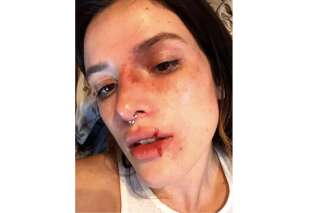 Bella Thorne accusée de banaliser les violences conjugales avec ce maquillage d'Halloween
