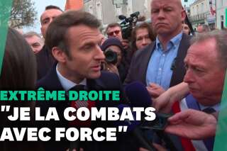 Macron regrette que Le Pen soit moins présentée 