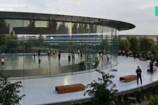 Les vitres du QG d'Apple sont si transparentes que des employés se cognent dedans, ces appels d'urgence le confirment