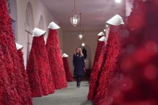 Les sapins de Noël de la Maison-Blanche font penser à des films d'horreur