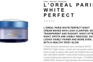 #JarreteLoreal : Le problème de L'Oréal, ce sont les crèmes éclaircissantes, pas leur nom