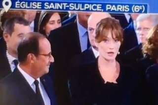 Mais qu'a bien pu dire François Hollande à Carla Bruni?
