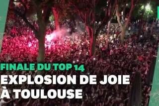 Top 14: à Toulouse, la foule en liesse après la victoire en finale