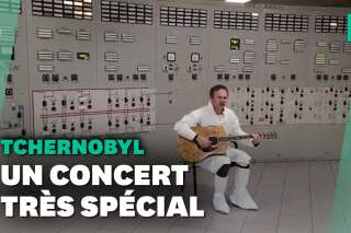 Dans la centrale de Tchernobyl, cette star ukrainienne en concert pour le personnel