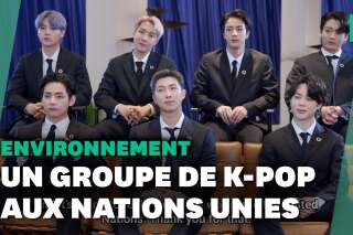 BTS, les stars de la K-Pop, à l'Onu pour parler développement durable