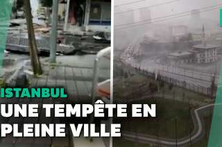 À Istanbul, une énorme tempête fait quatre morts et de sacrés dégâts