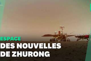 Zhurong, le rover chinois sur Mars, se dévoile avec de nouvelles images