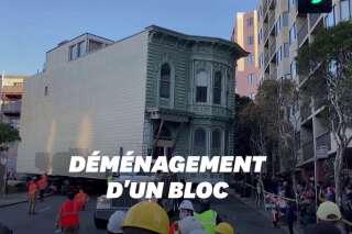 À San Francisco, cette maison victorienne a été déplacée de quelques rues