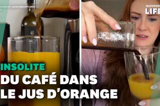 N'hésitez pas à mélanger café et jus d'orange pour votre prochain petit-déj