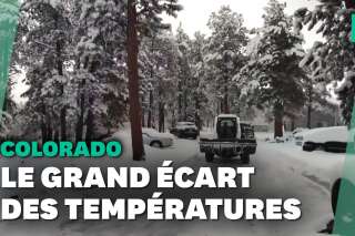 En plein mois de mai, le Colorado perd 30 degrés et finit sous la neige