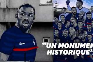 L'équipe de France de football partage une référence urbaine bien connue