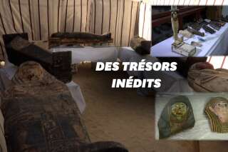 En Égypte, des sarcophages vieux de 3000 ans dévoilés