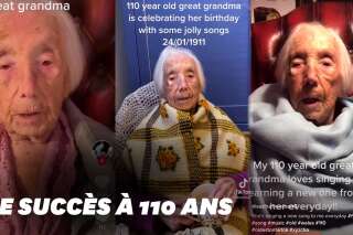 Sur TikTok, Amy Hawkins, 110 ans, réalise enfin son rêve de chanter devant un public