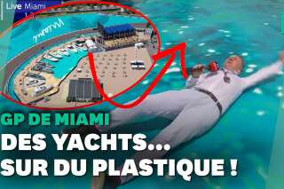Le GP de F1 de Miami moqué pour cette marina en plastique