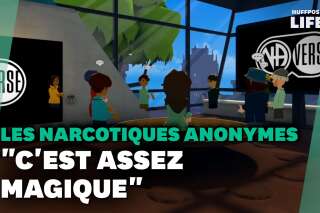 La réalité virtuelle s’est invitée à cette réunion des Narcotiques Anonymes